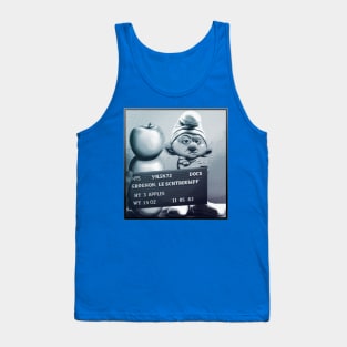 Grouchy Smurf Mugshot Tank Top